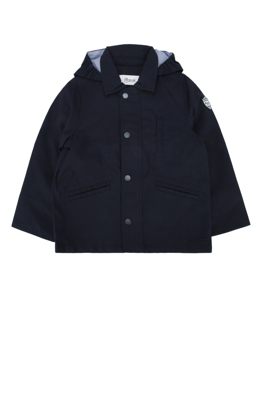 Bonpoint Luther 100% Recycled Polyamide jacket in navy