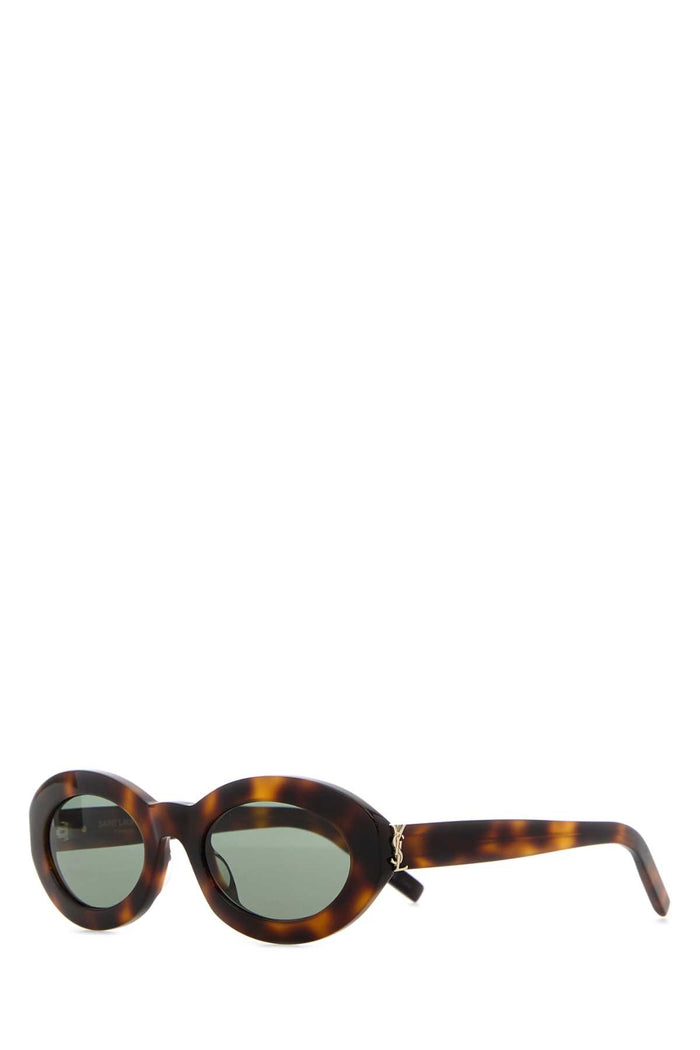 Printed Acetate Sl M136 Sunglasses Havanahavanagreen Exterior: Occhiali Da Sole
