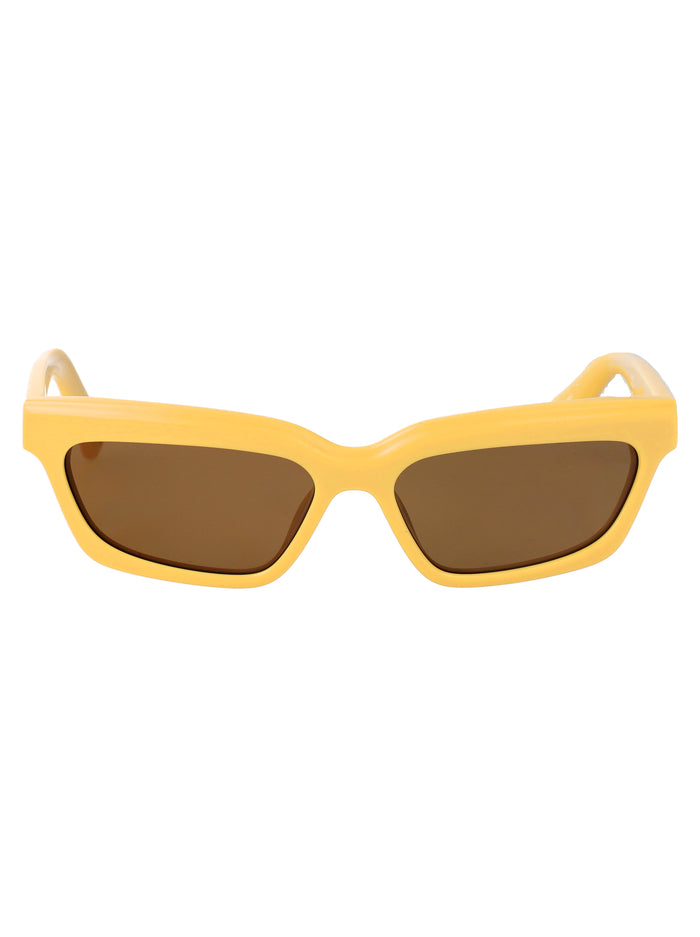 Jac62c2sun C2 Banana/ Gold/ Brown Acetate Sunglasses