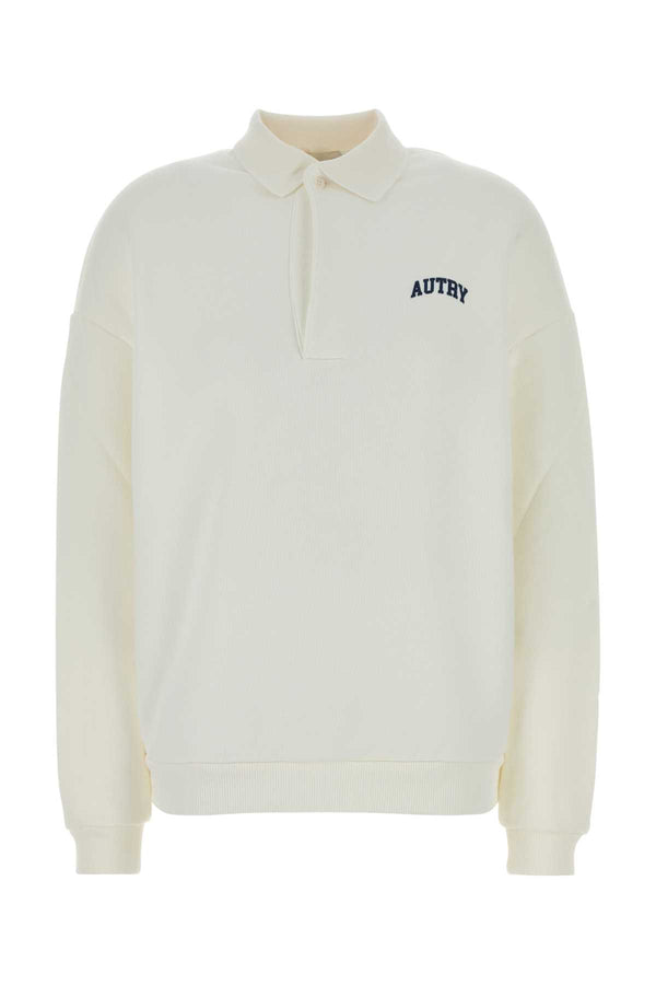 Autry Polo 100% Cotton sweatshirt in white