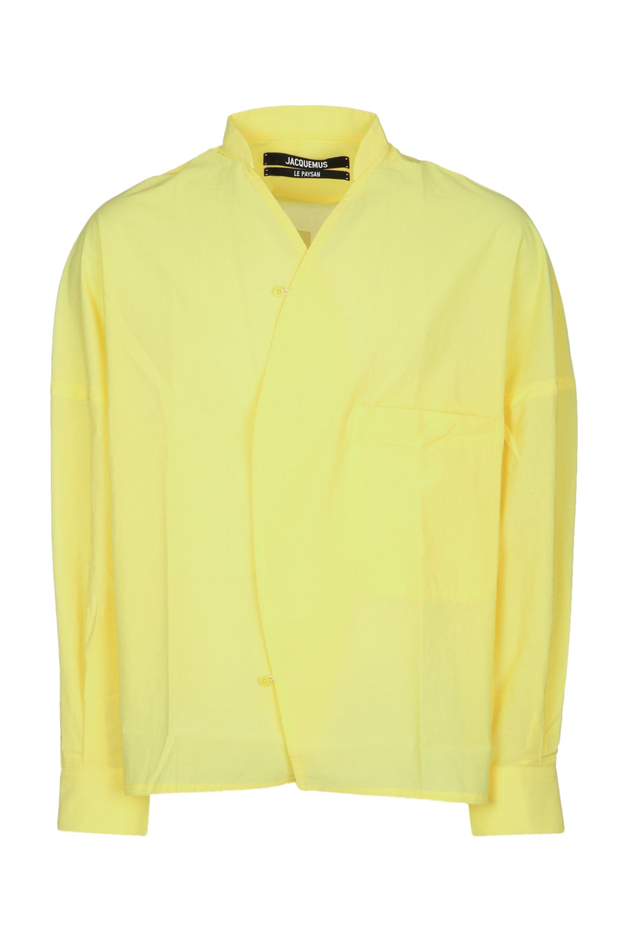 Jacquemus Chemise 80% Cotton 20% Polyamide shirt in yellow