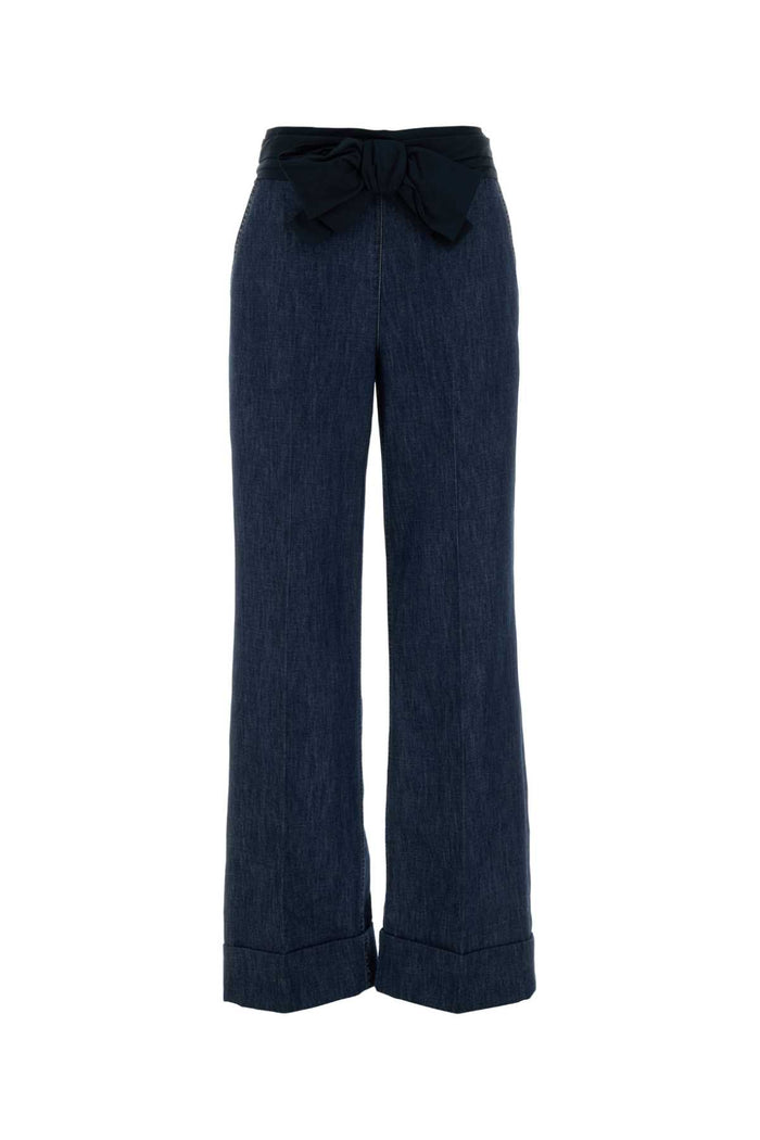Denim Jeans Mediumbluedenim Exterior: Cotton