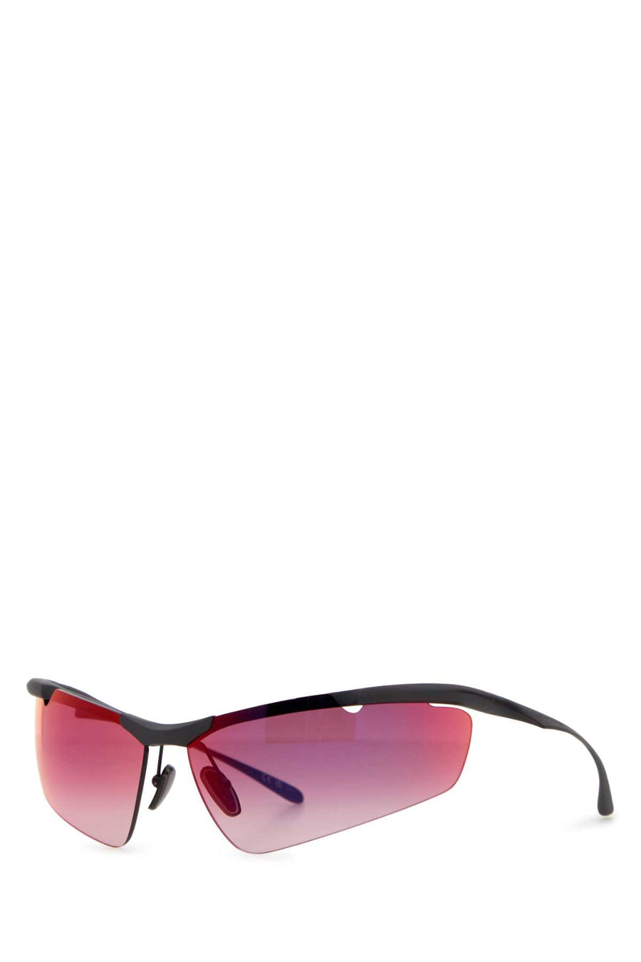 Balenciaga BOOMERANG Metal frame sunglasses in pink
