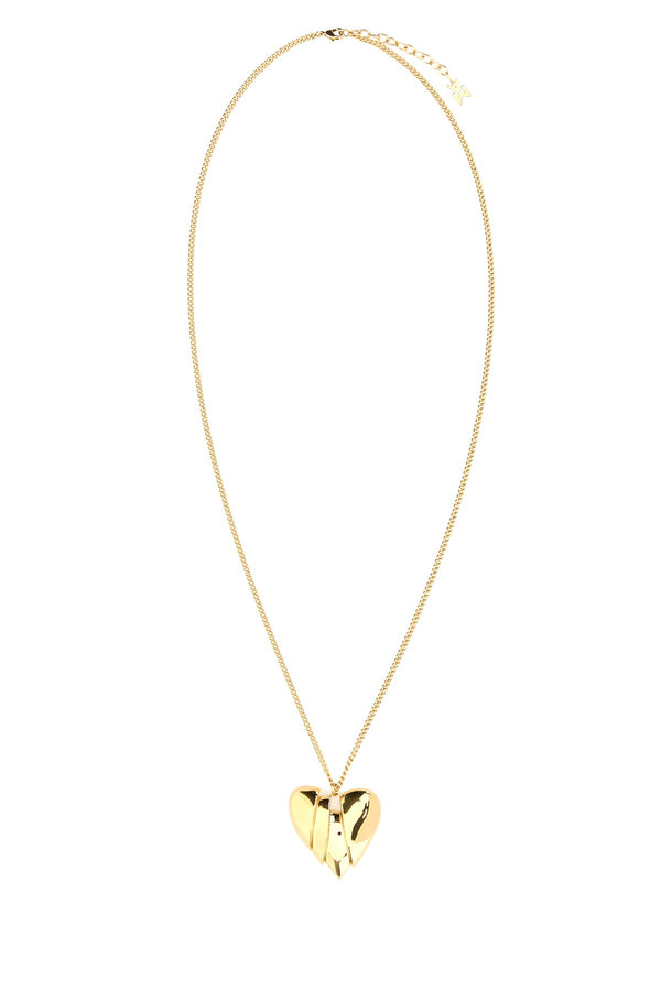 Amina Muaddi Gold necklace in gold