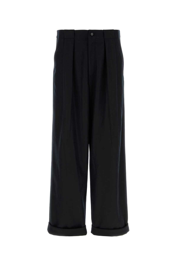 Dolce & Gabbana 100% Virgin wool trousers in black