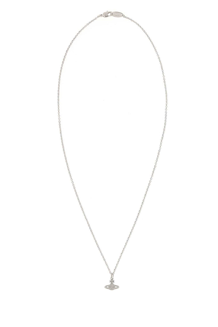 Silver Metal Marinetta Necklace Platinum Collane