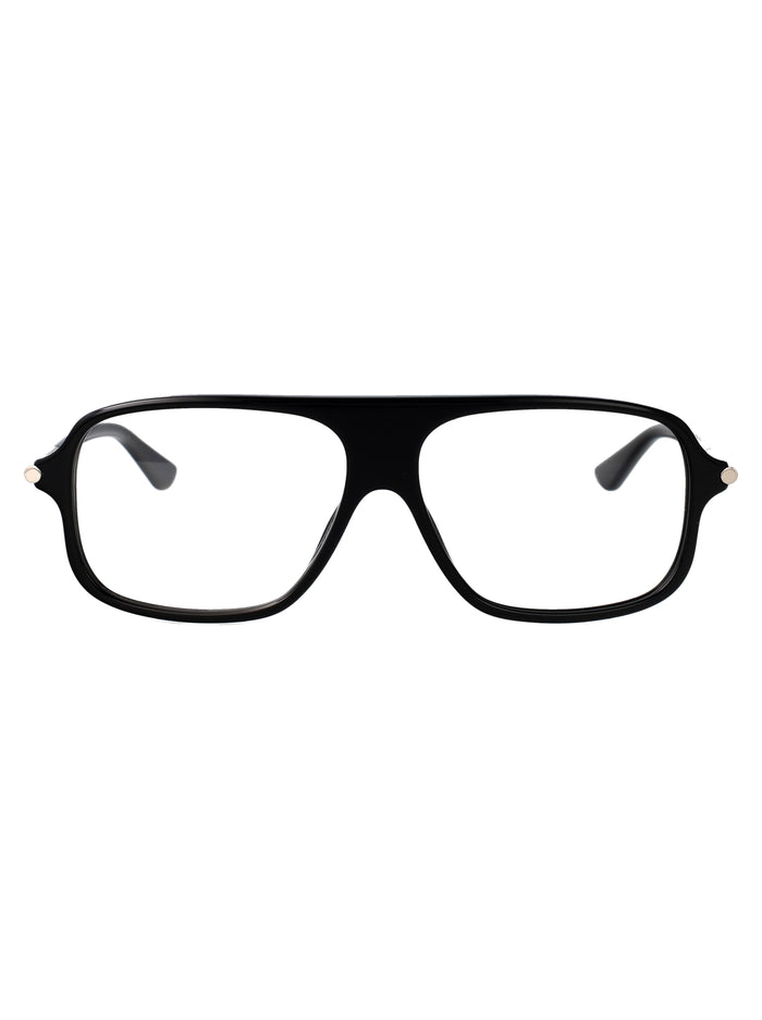 Am0555o 001 Black-black-transparent Acetate Optical