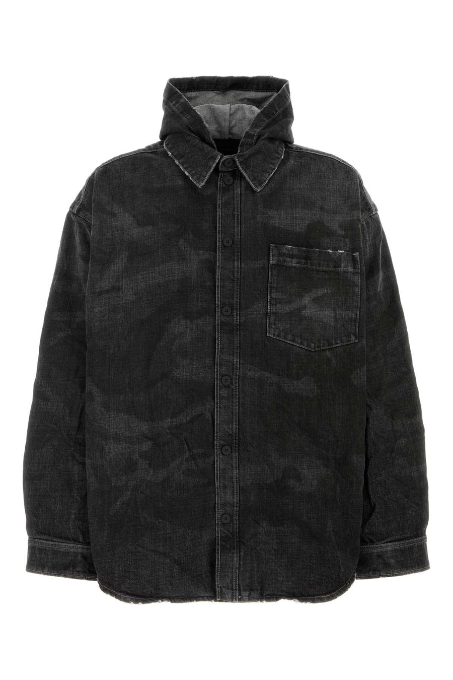 Balenciaga Parka T Cotton 100% jacket in black