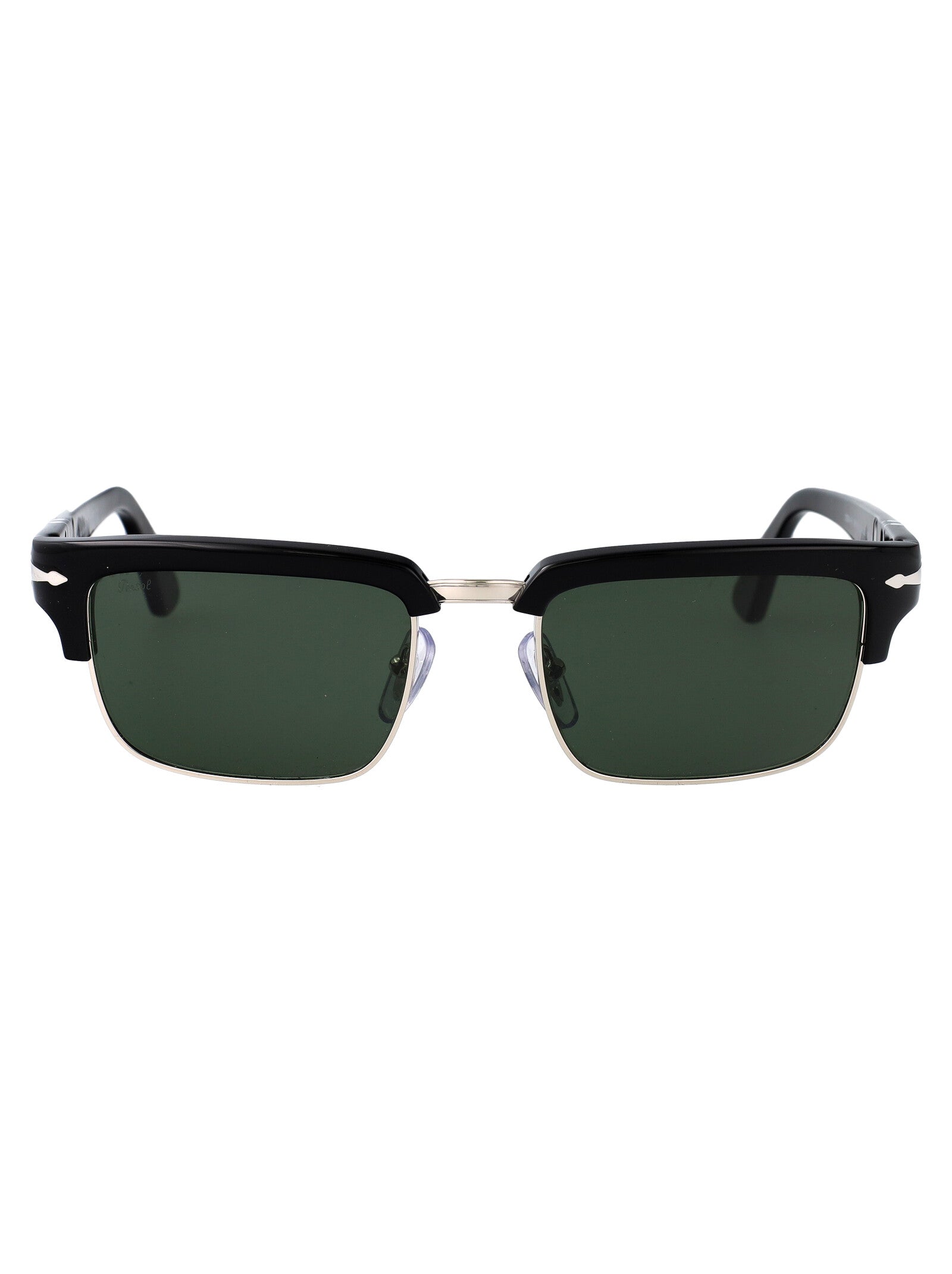 0po3354s 95/31 Black/silver Acetate Sunglasses