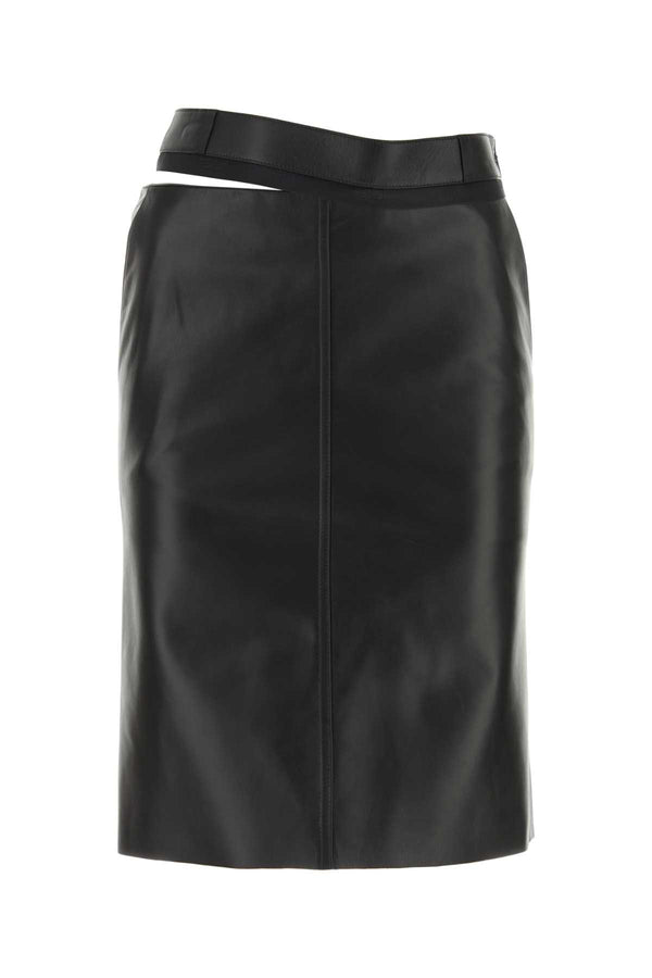 Fendi Exterior: 100% Calf; Lining: 100% Fabric skirt in black