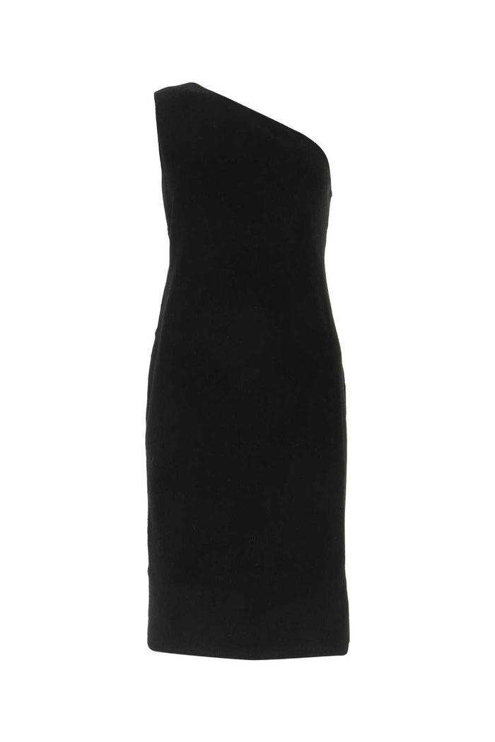 Black Viscose Blend Dress 1000 Exterior: Nylon Abiti