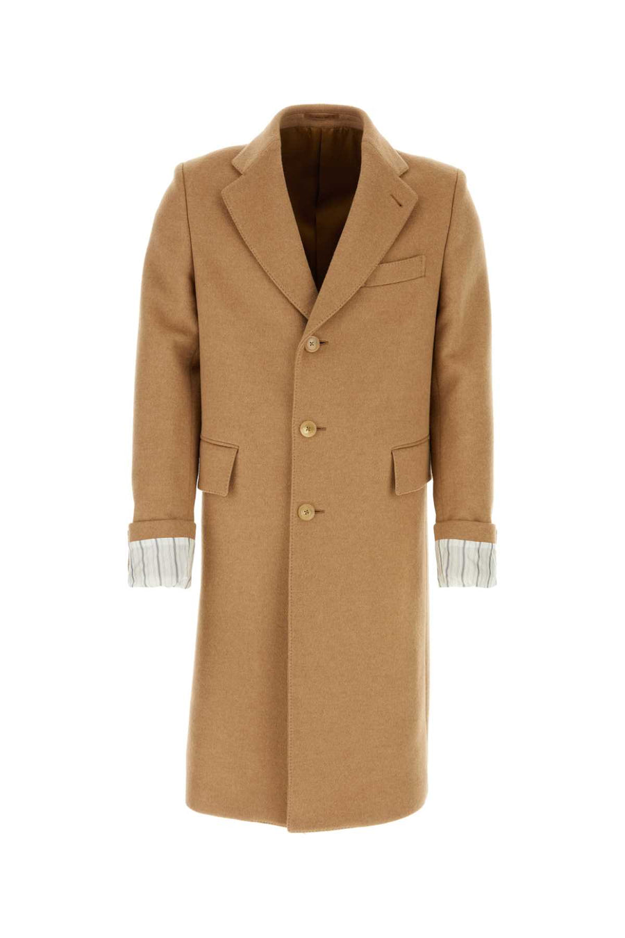 Gucci Exterior: 100% Wool; Lining: 100% Viscose coat in camel