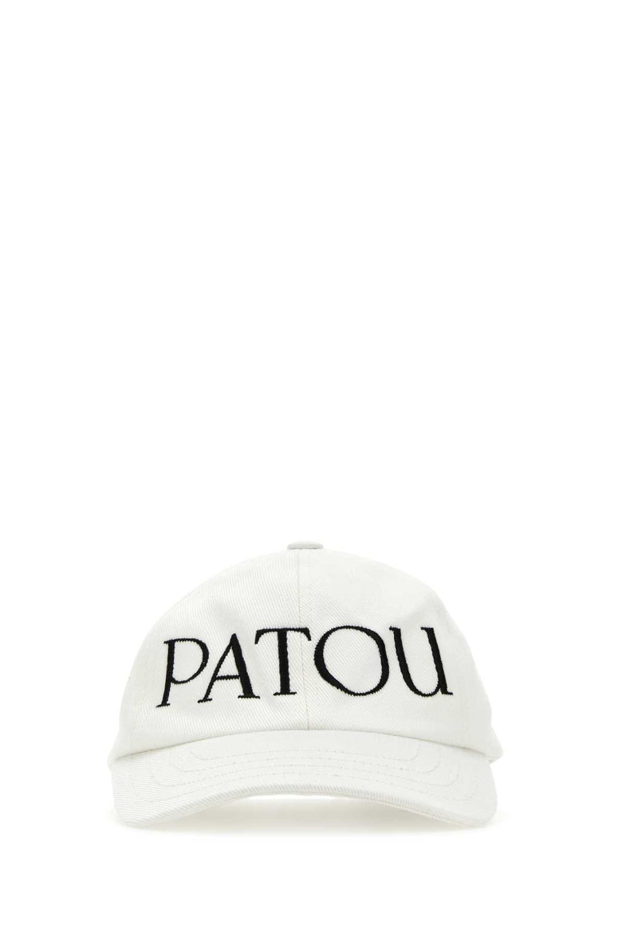 Patou CAPPELLO 100% Cotton baseball cap in white