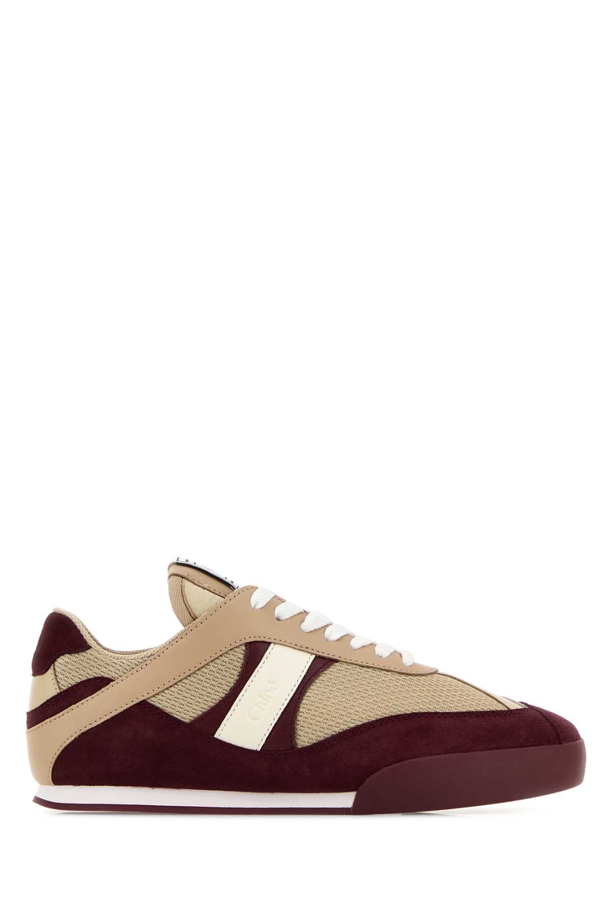 Beigepurple Sneaker