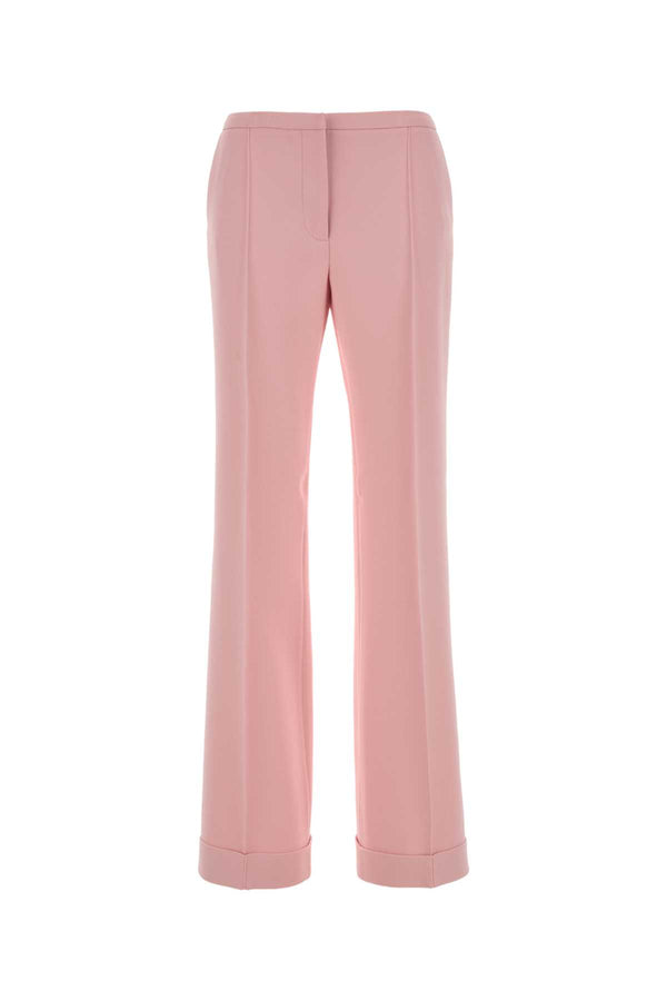 Alberta Ferretti 51% Viscose trousers in pink