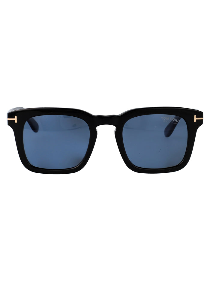 Nero Lucido / Blu Acetate Sunglasses