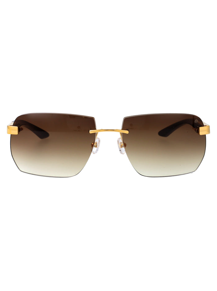 The Artist Sun I Gold Plated Titanium Sunglasses