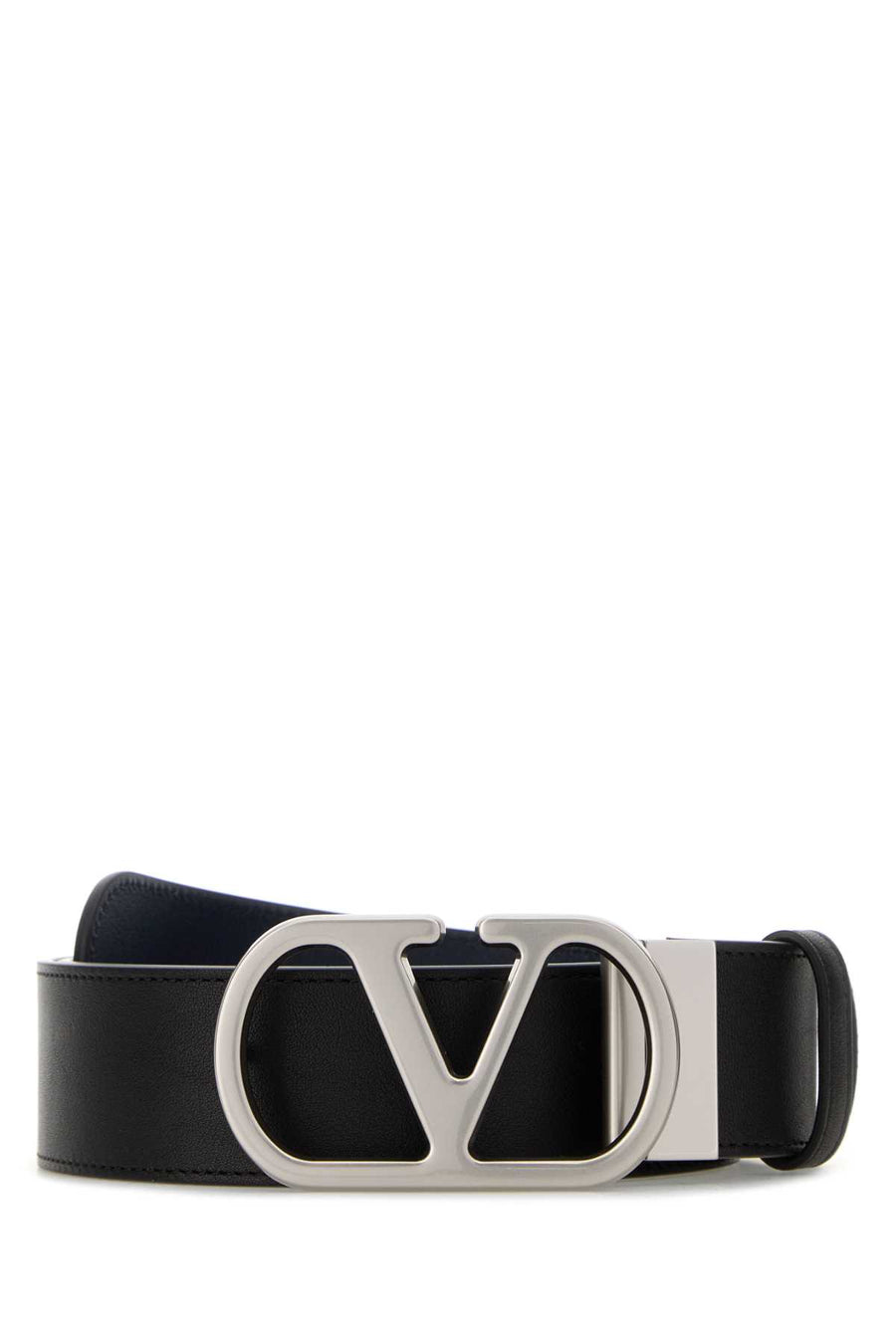 Valentino Garavani Reversibile CALF LEATHER - BOS TAURUS belt in black