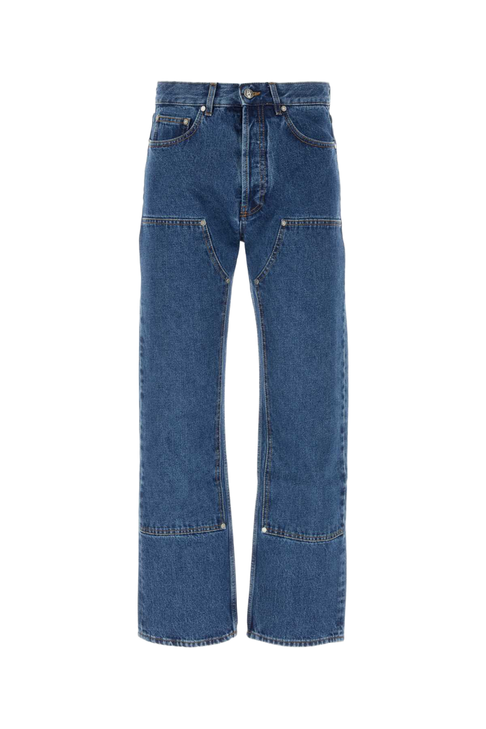 Denim Jeans Lightbluebla Exterior: Cotton