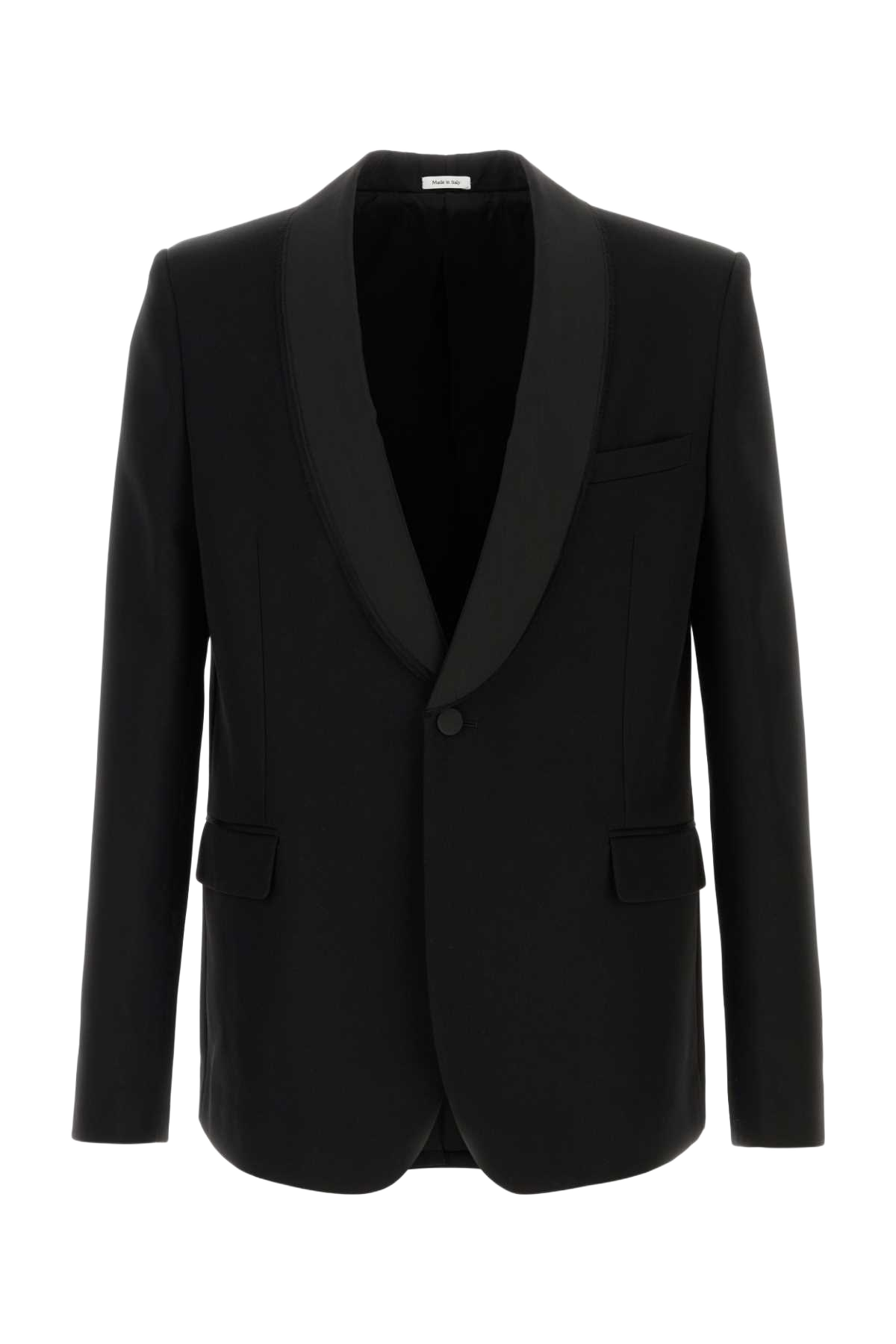 Black Wool Blazer Giacche E Gilet