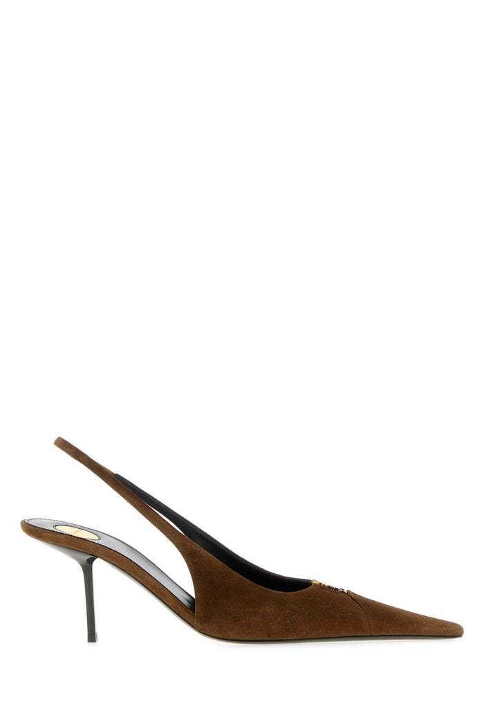 Brown Suede Babylone Breteuil Pumps Darkhavanadarkhav Scarpe Con Tacco