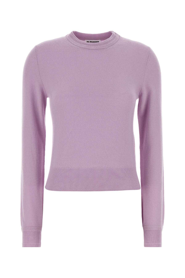 Jil Sander 100% Virgin Wool sweater in purple
