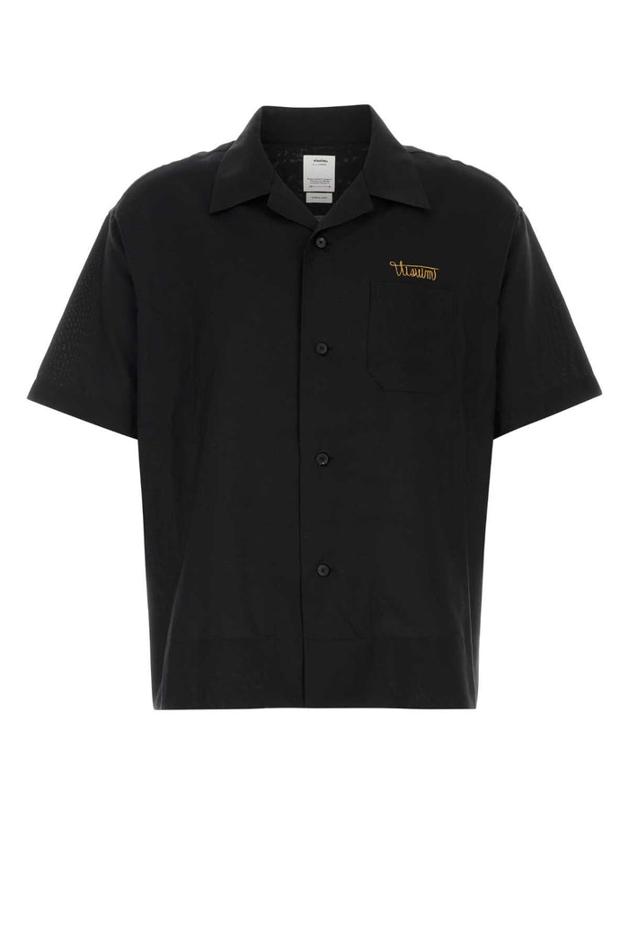 Black Silk Shirt Exterior: Camicie