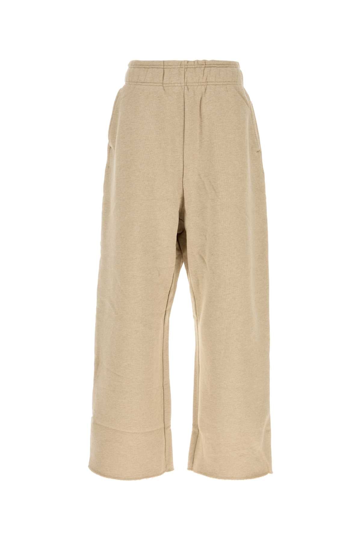 Sand Cotton Joggers Taupe Exterior: Pantaloni