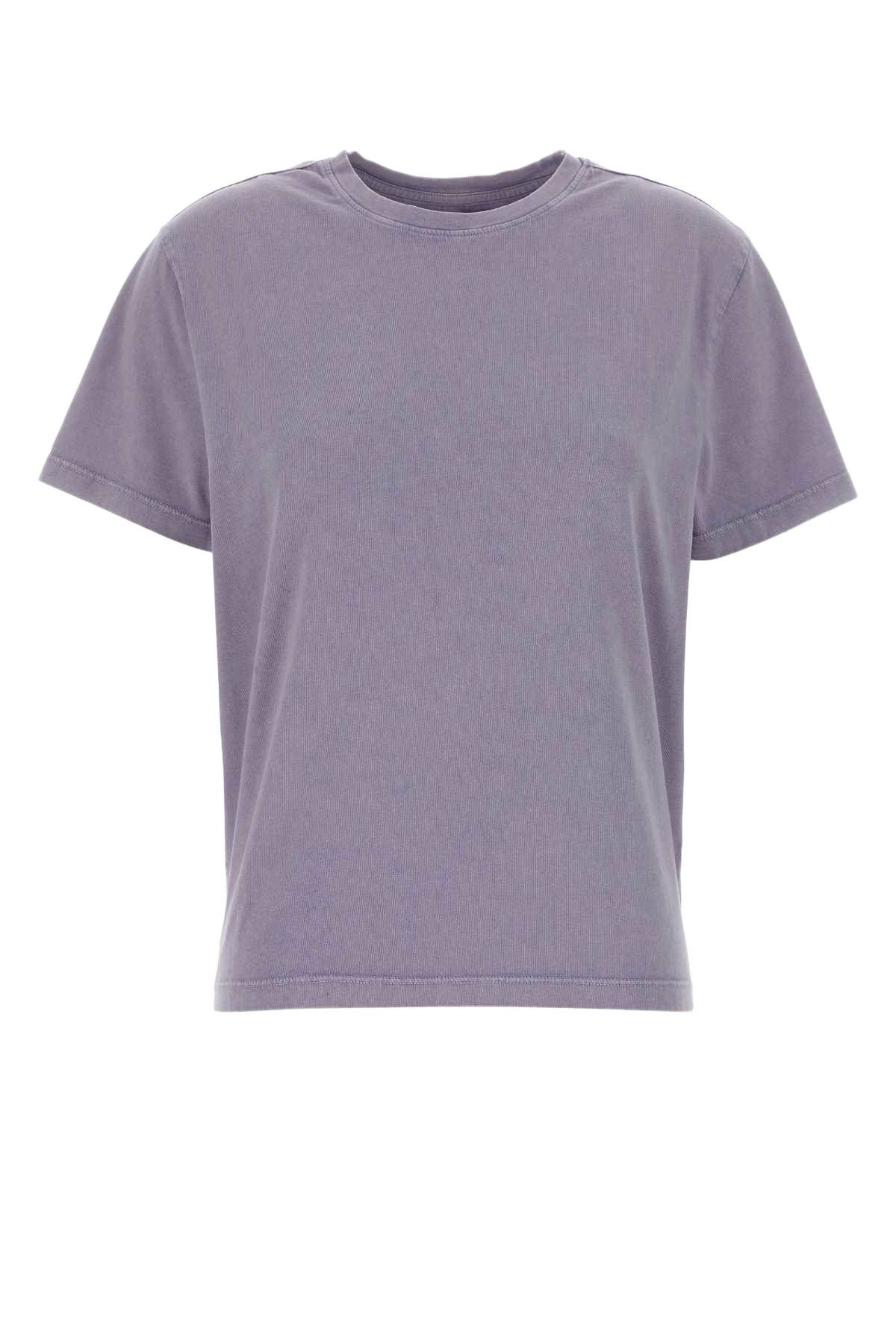 Lilac Cotton Conan T-Shirt Wasblu Exterior: Organic