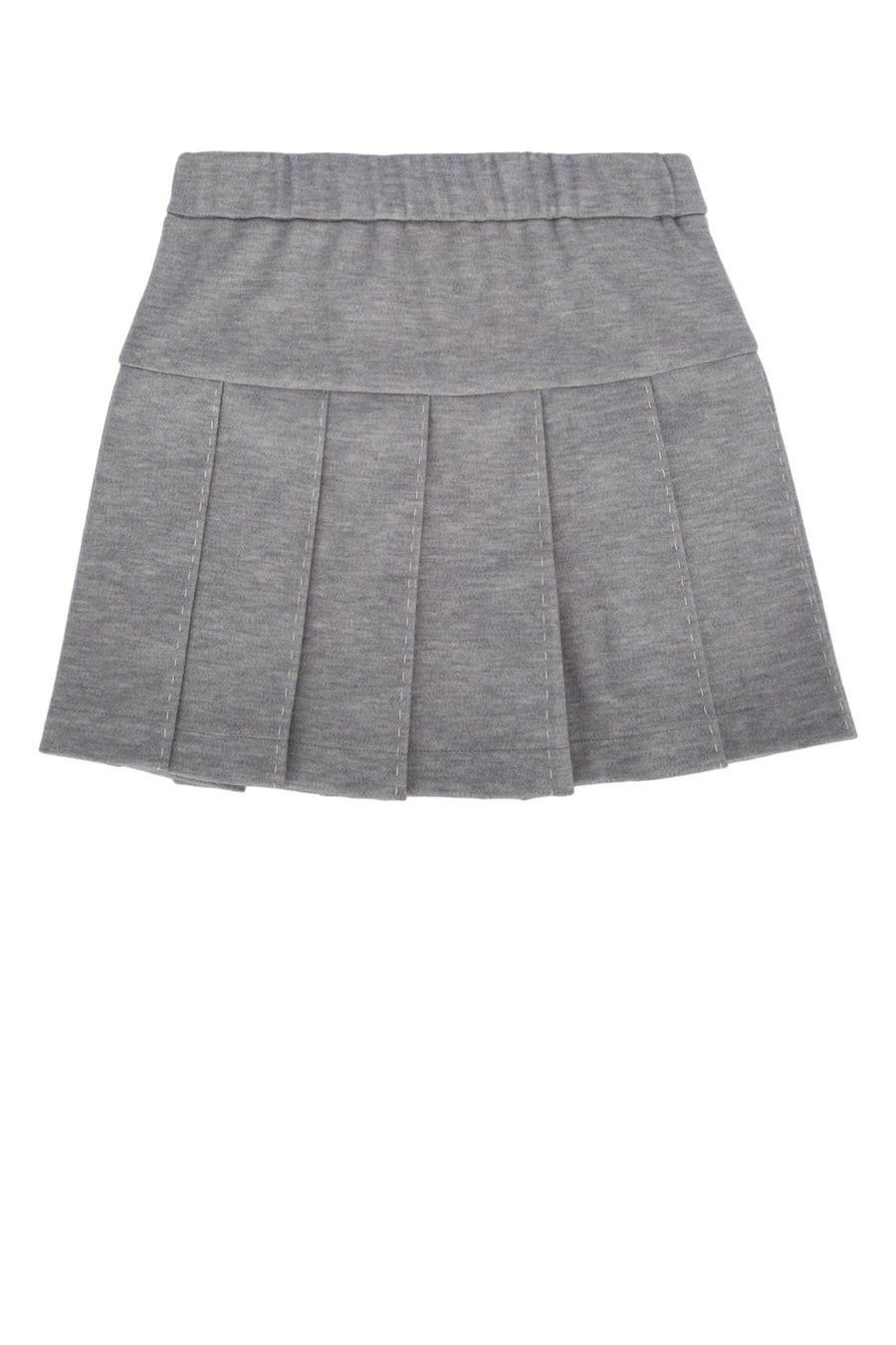Moncler Jr 61% Virgin Wool skirt in gray