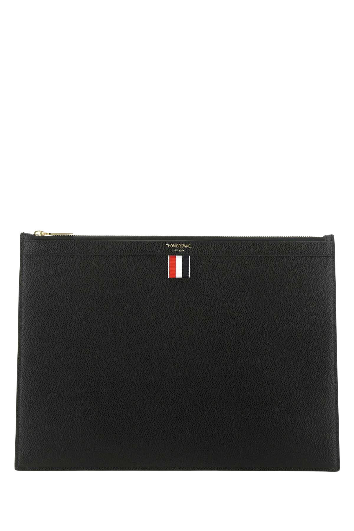 Black Leather Document Case 001 Clutch