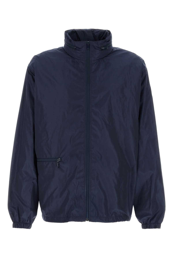 Saint Laurent Vent Exterior: 100% Nylon windbreaker in navy