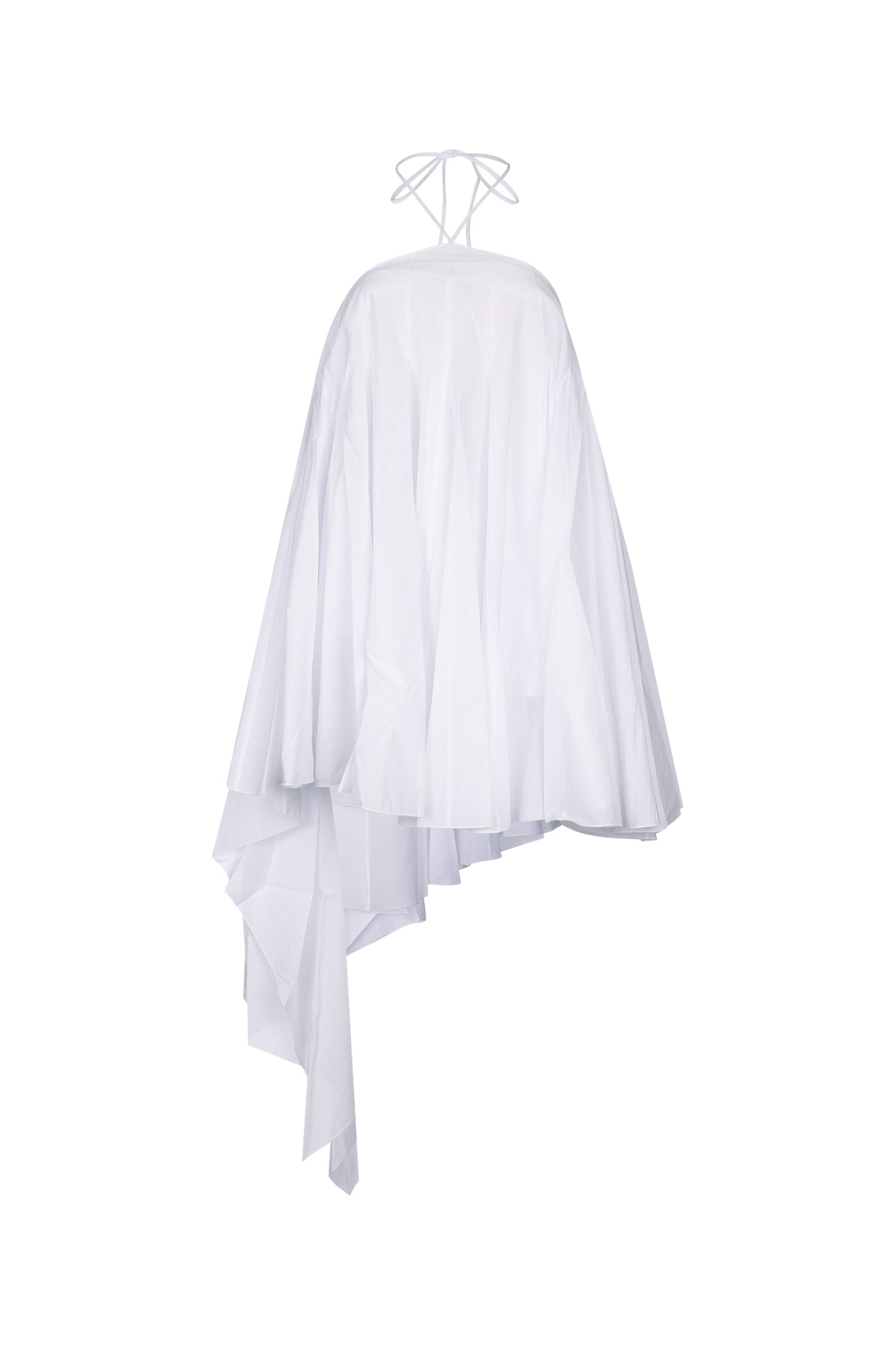 La Robe Triangle Courte White Abiti