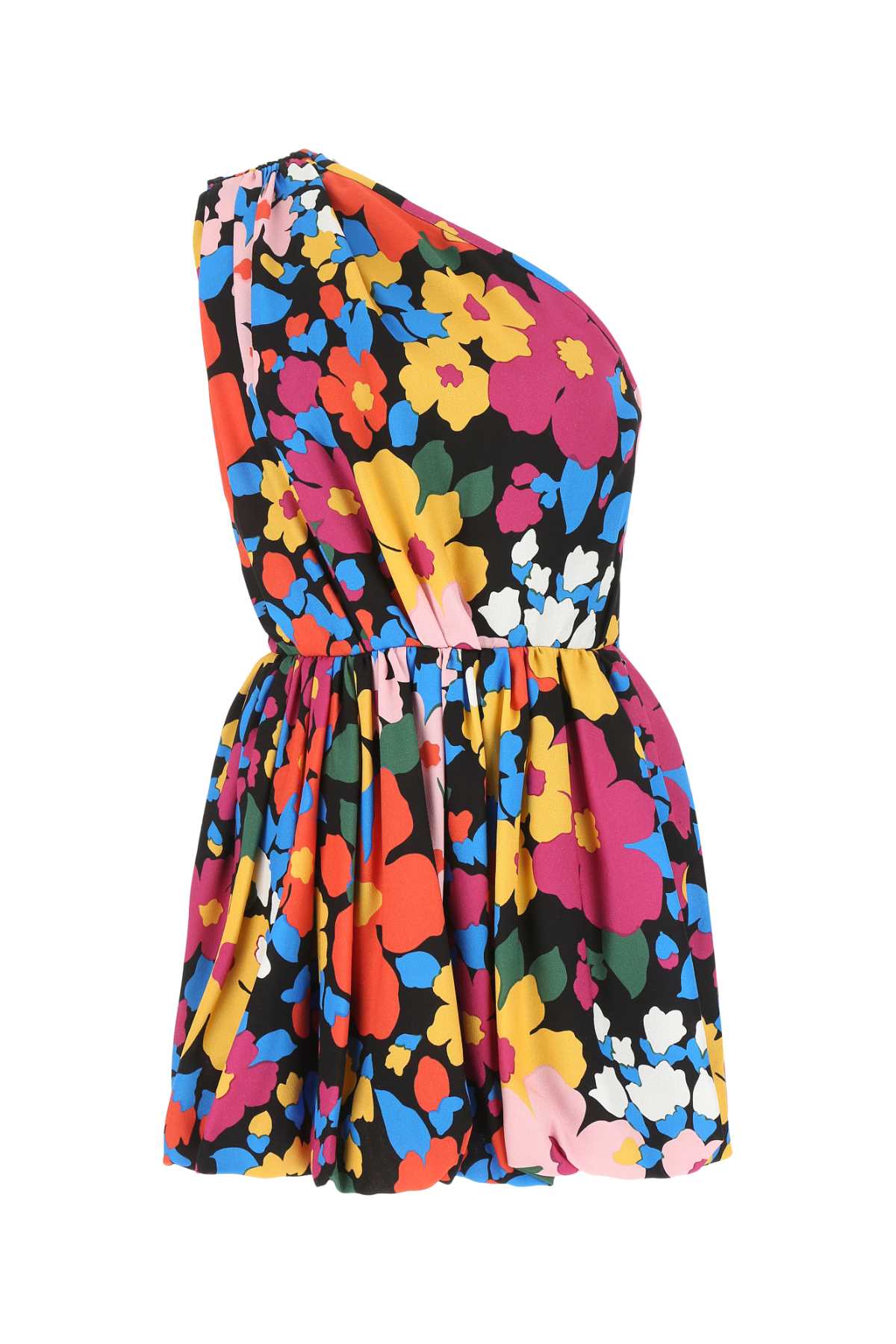 Printed Viscose Mini Dress 8490 Abiti