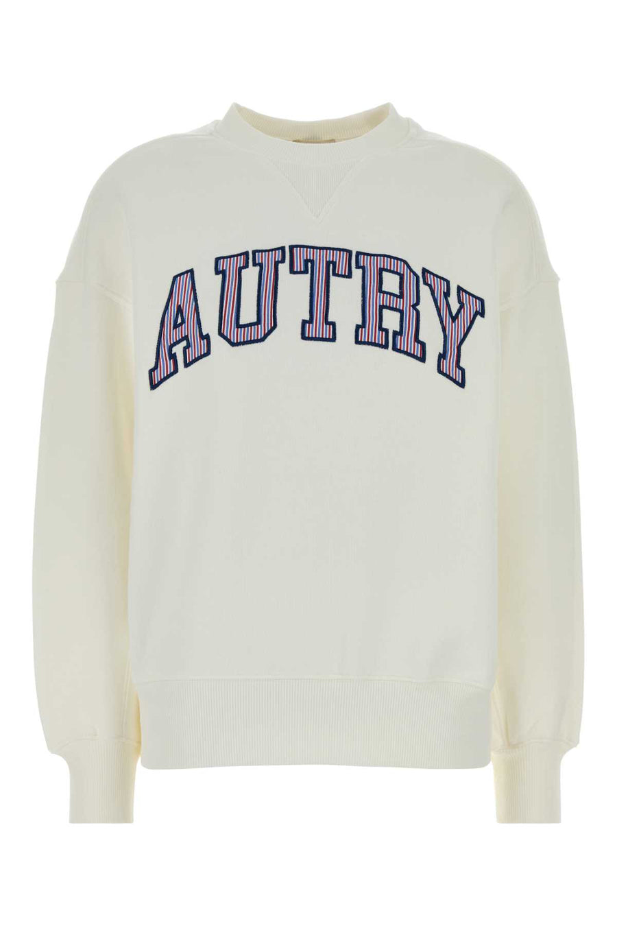 Autry Sweatshirt 100% Cotton sweatshirt in white