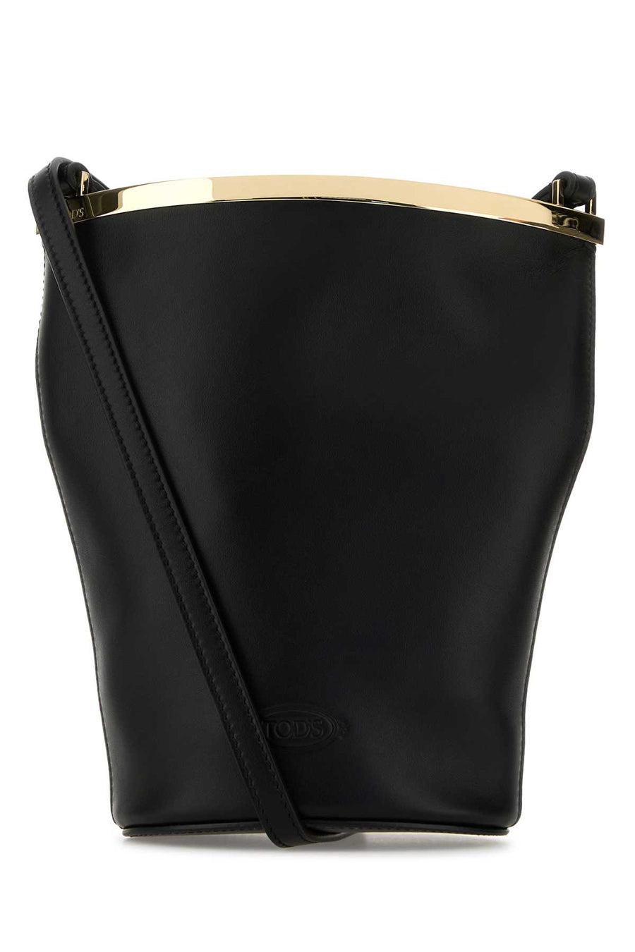 Tod's Secchiello Calf leather bucket bag in black