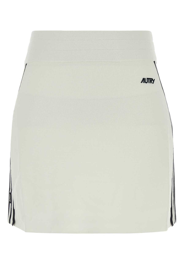Autry Viscoseskirt 65% Viscose skirt in white