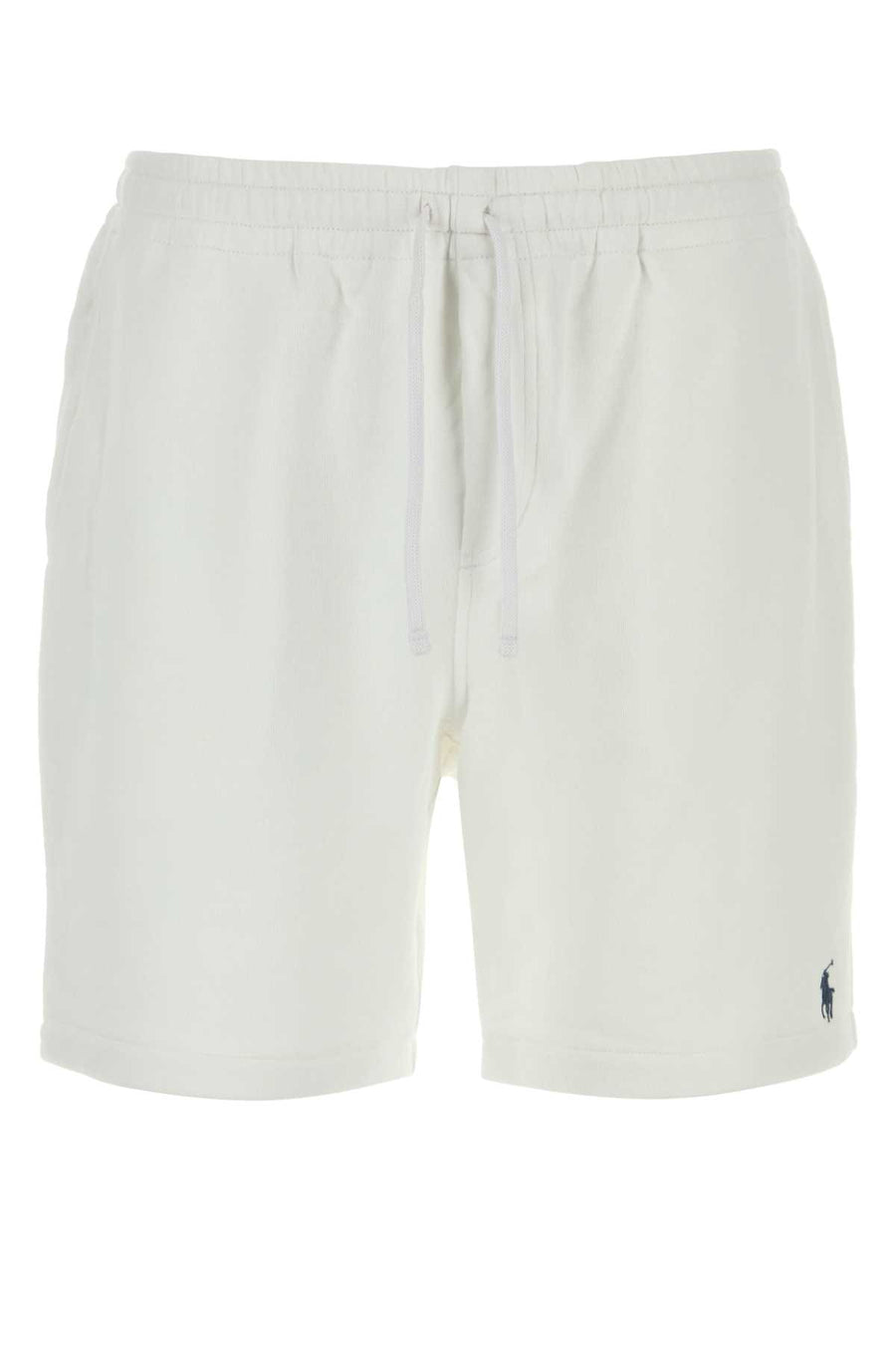 Polo Ralph Lauren 84% Cotton bermuda shorts in white