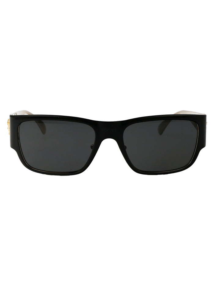 0ve2262 143387 Black Metal Sunglasses