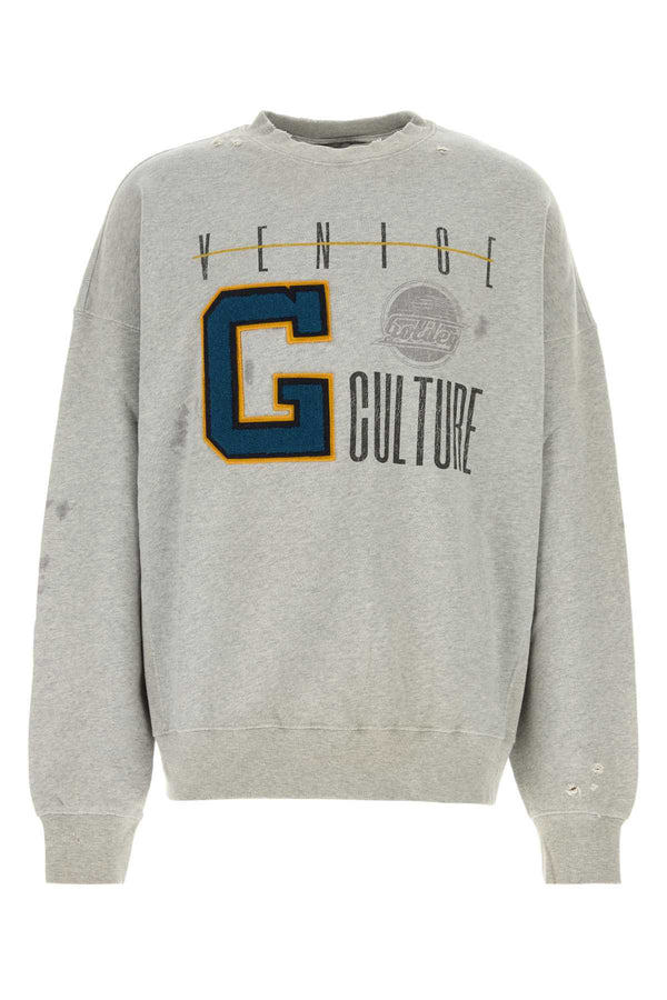Golden Goose Deluxe Brand Unisex 100% Cotton sweatshirt in gray