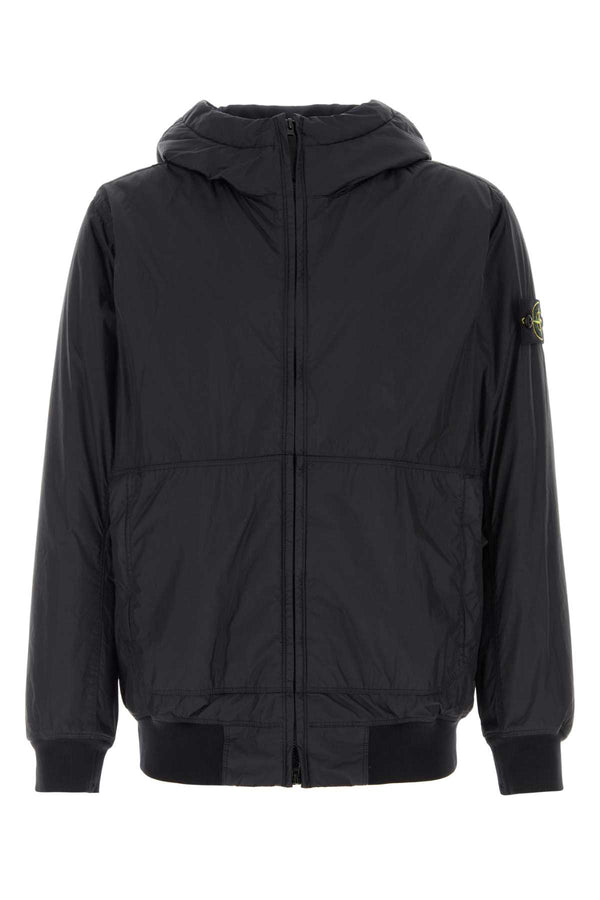 Stone Island Shell: 100% polyamide with polyurethane coating; Lining: not specified down jacket in navy
