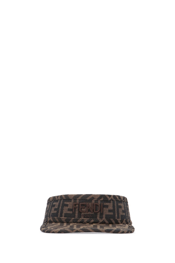Fendi Kids Fendi 65% Polyester visor in brown