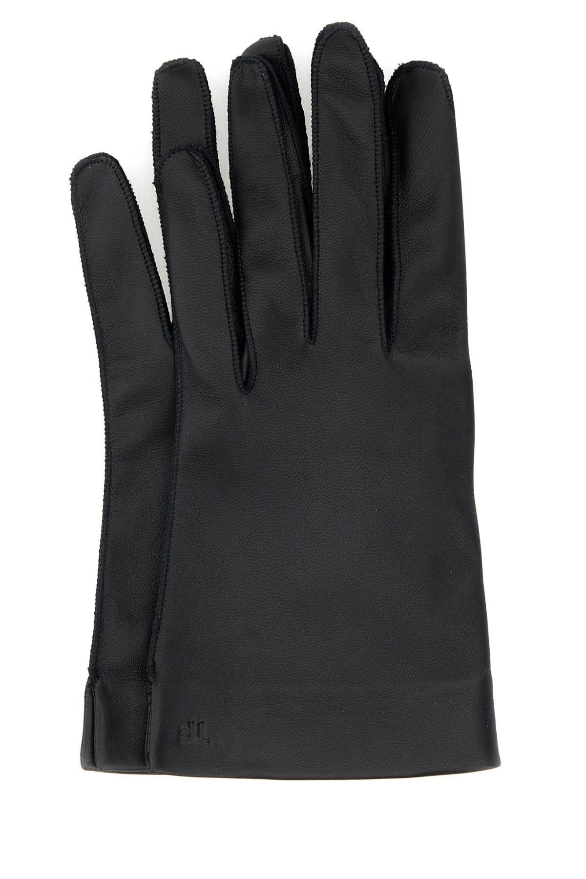 G0013lsp044n 1n001 Black Exterior: Lamb Lining: Silk Guanti