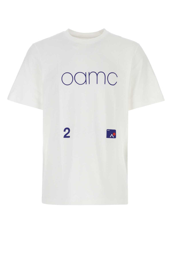 Oamc 100% Cotton t-shirt in white
