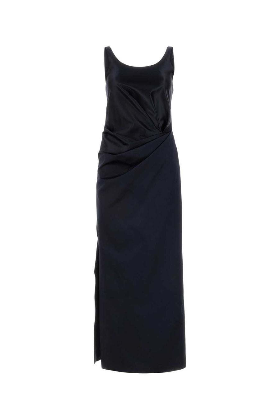 Fendi Exterior: 70% Cotton dress in navy
