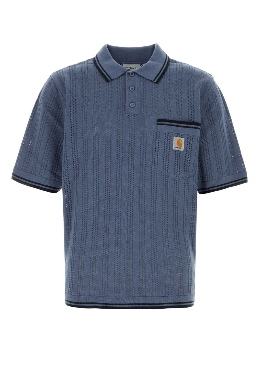 Carhartt Wip 100% Cotton polo in blue