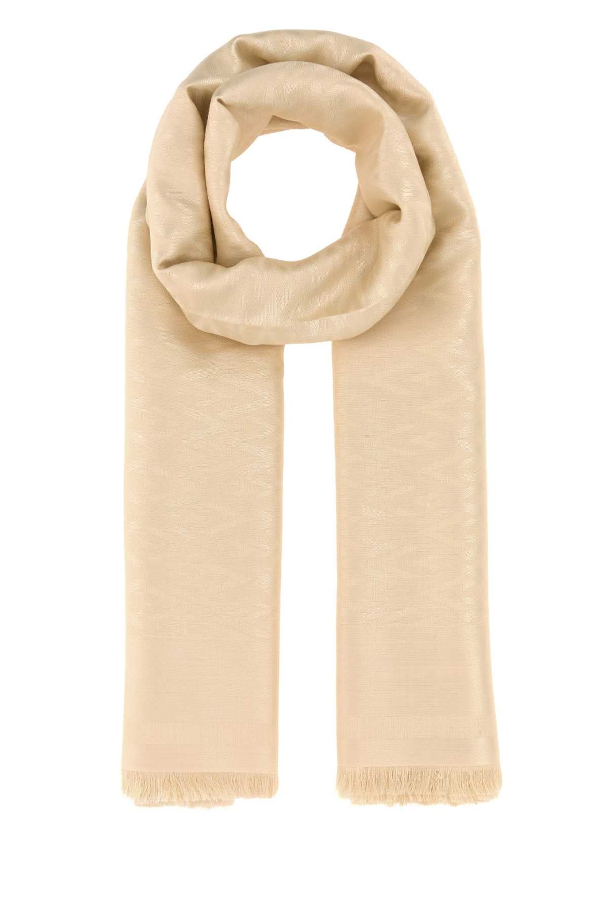 Burro Exterior: Silk Wool Sciarpe E Foulard