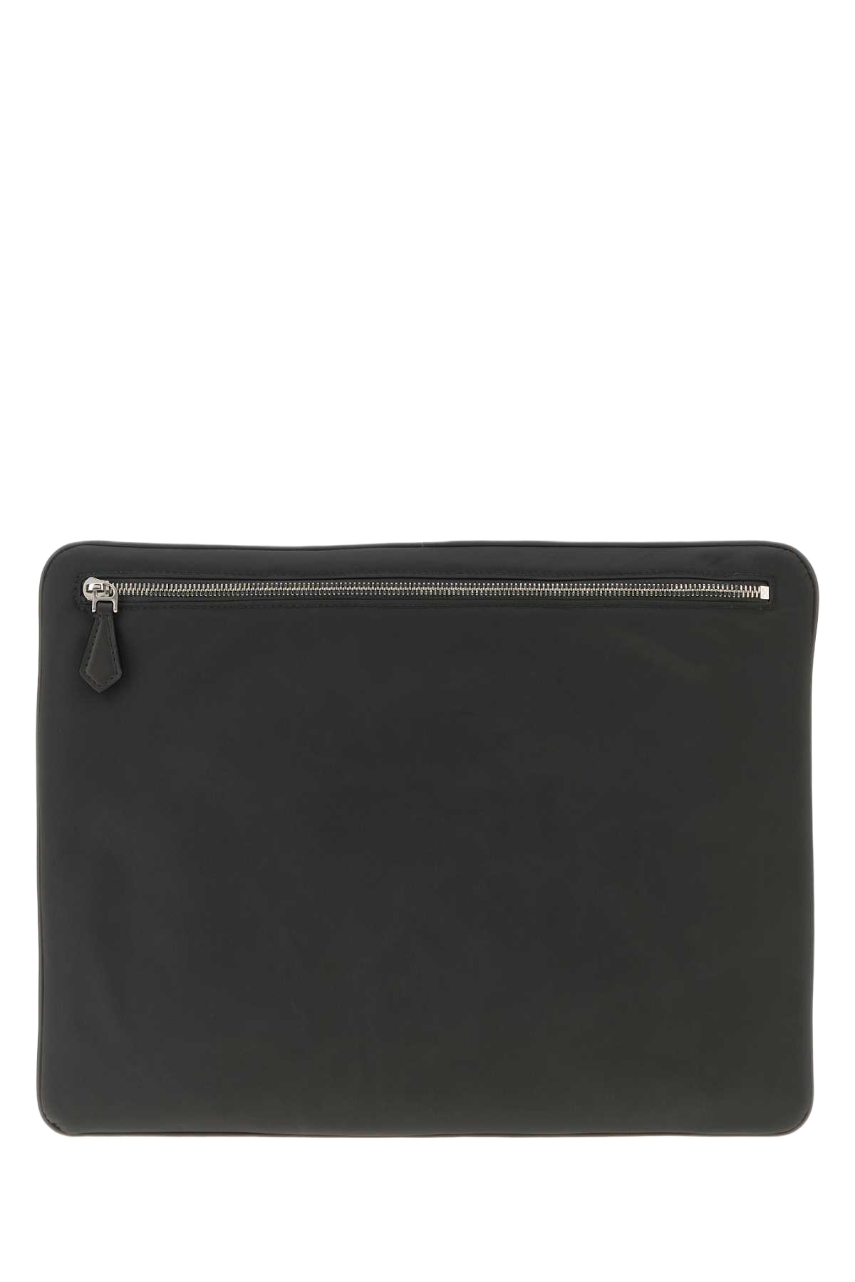 Charcoal Fabric Clutch Grigiogrigio