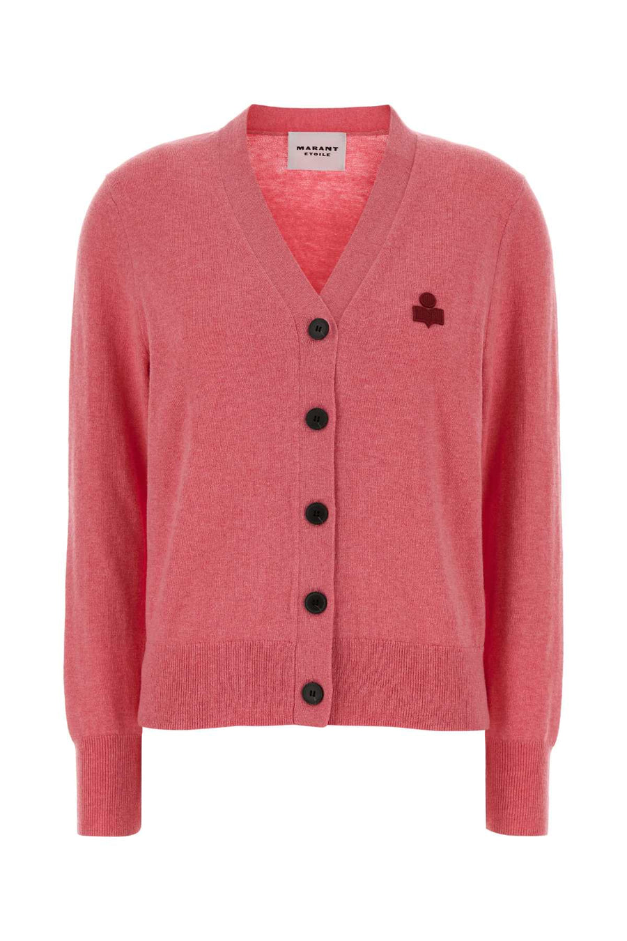 Isabel Marant Etoile 70% cotton cardigan in pink