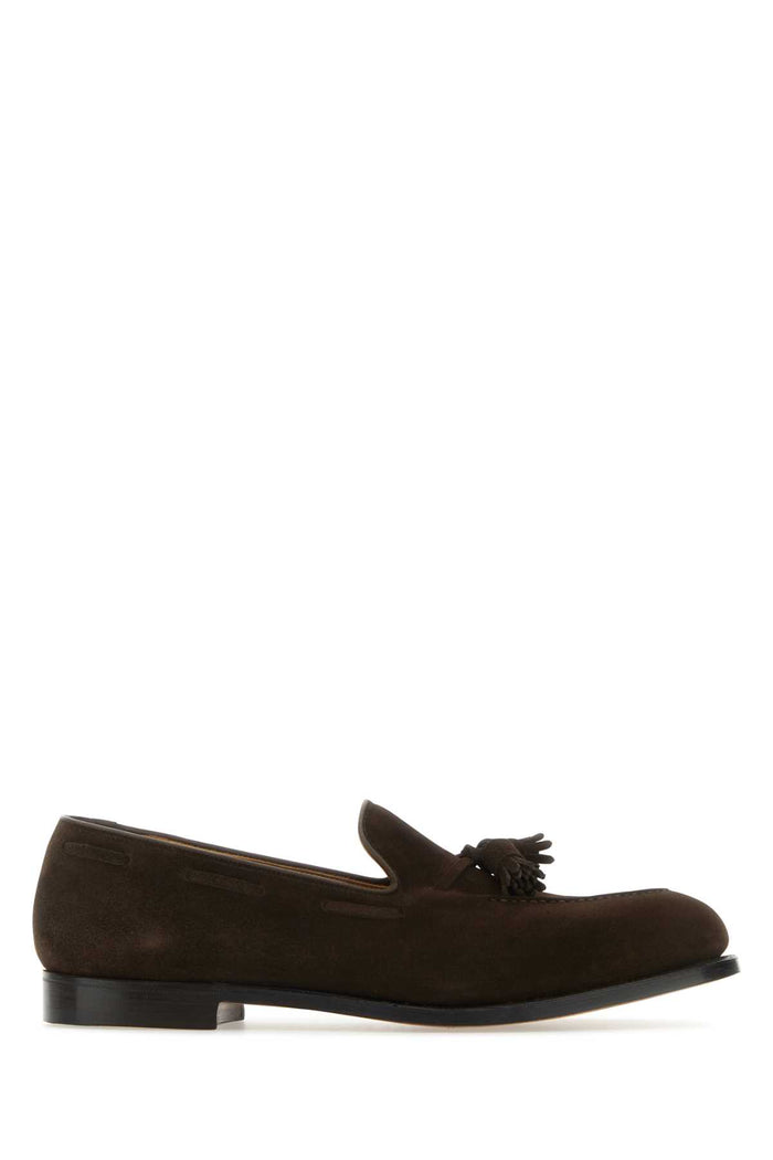 Chocolate Suede Cavendish 2 Loafers Darkbrowncalfsuede Mocassini